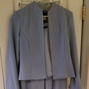 EUC Positive Attitude Blue/Grey Pant Suit